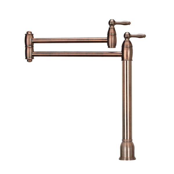 Antique Copper Pot Filler Kitchen Faucet Deck-Mounted - PF11