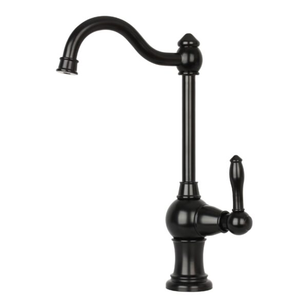One-Handle Matte Black Drinking Water Filter Faucet Water Purifier Faucet - IK97718-MB