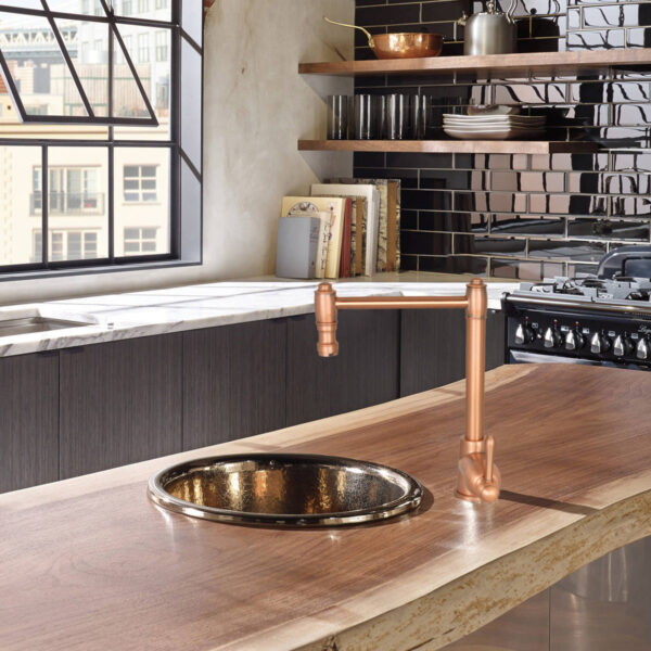 One-Handle Widespread Kitchen Bar/Prep Faucet - IK96118P2-C - Image 2