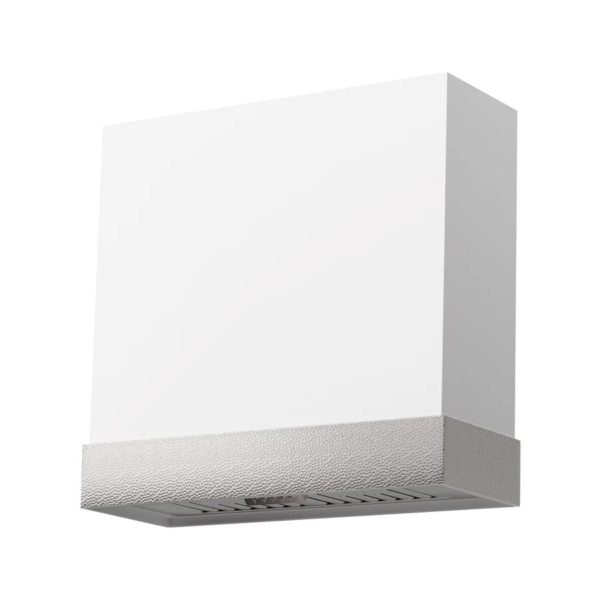Stainless Steel Range Hood 30 inch & 3 Speed Fan with LED, Modern Box 600 CFM Hood with Powerful Motor, Thick Stacks SRH74