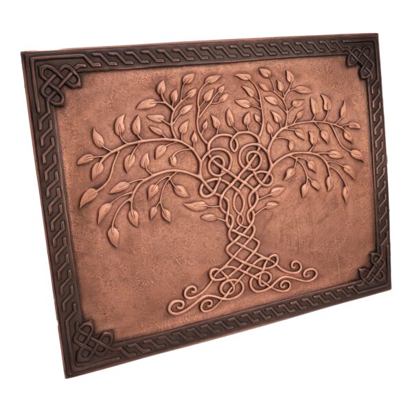 Tree of Life Custom Copper Handmade Wall Decor Copper Kitchen Backsplash Mural-CM01 - Image 3