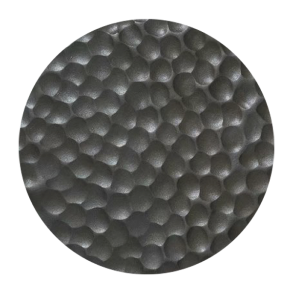 Icon Carbon Black Beehive Hammered Sample - Image 2